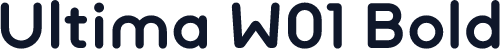 Ultima W01 Bold