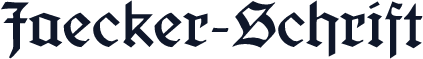 Jaecker-Schrift