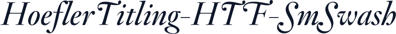 HoeflerTitling-HTF-SmSwash
