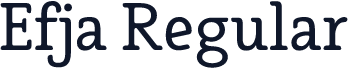 Efja Regular