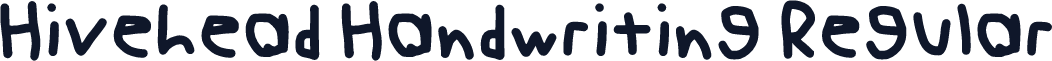 Hivehead Handwriting Regular