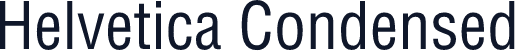 Helvetica Condensed