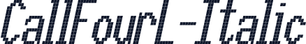 CallFourL-Italic