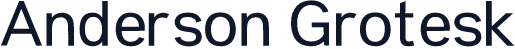 Anderson Grotesk