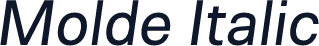 Molde Italic