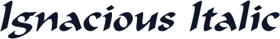 Ignacious Italic
