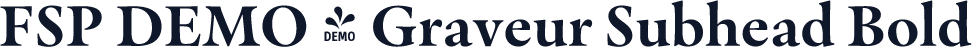 FSP DEMO - Graveur Subhead Bold
