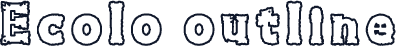 Ecolo outline