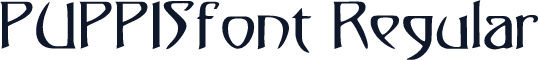 PUPPISfont Regular