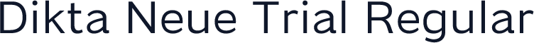 Dikta Neue Trial Regular