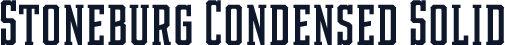 Stoneburg Condensed Solid