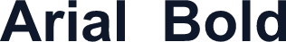 Arial  Bold