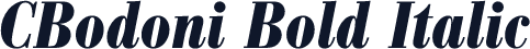 CBodoni Bold Italic