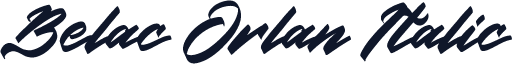 Belac Orlan Italic