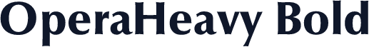 OperaHeavy Bold