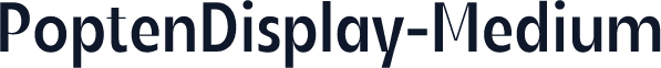 PoptenDisplay-Medium