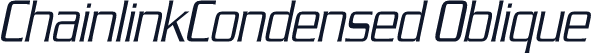 ChainlinkCondensed Oblique