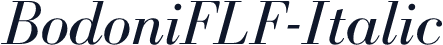 BodoniFLF-Italic