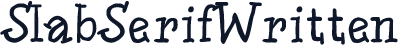 SlabSerifWritten
