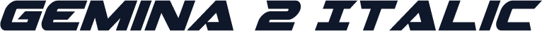 Gemina 2 Italic