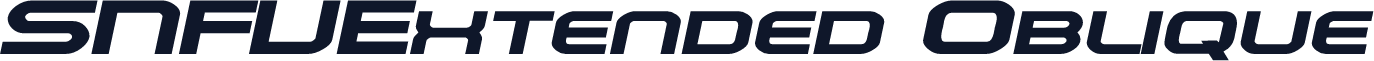 SNFUExtended Oblique
