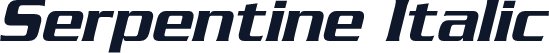 Serpentine Italic
