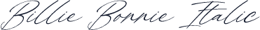Billie Bonnie Italic