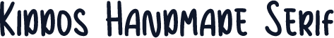 Kiddos Handmade Serif