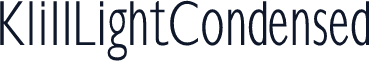 KlillLightCondensed