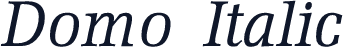 Domo Italic