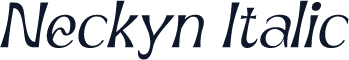 Neckyn Italic
