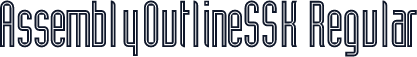AssemblyOutlineSSK Regular