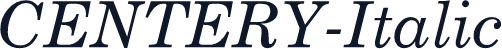 CENTERY-Italic
