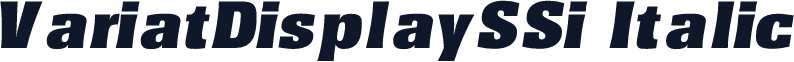 VariatDisplaySSi Italic