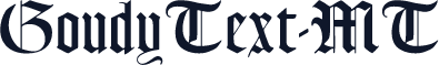 GoudyText-MT