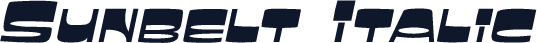 Sunbelt Italic