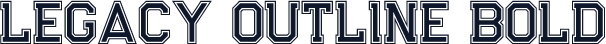 Legacy Outline Bold
