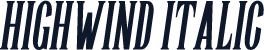 Highwind Italic