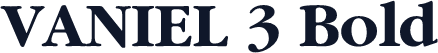 VANIEL 3 Bold