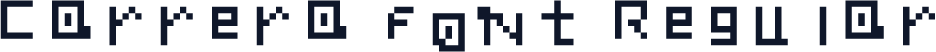 Carrera font Regular