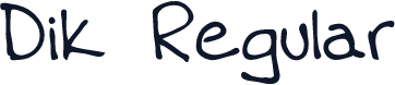 Dik Regular