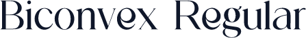 Biconvex Regular