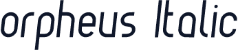 orpheus Italic