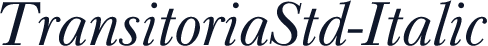 TransitoriaStd-Italic