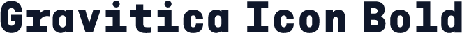 Gravitica Icon Bold