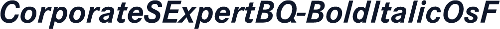 CorporateSExpertBQ-BoldItalicOsF