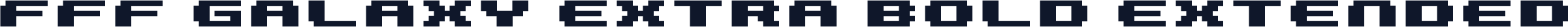 FFF Galaxy Extra Bold Extended