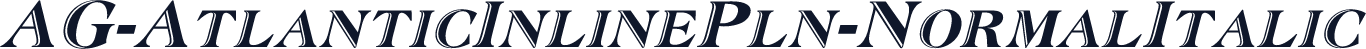 AG-AtlanticInlinePln-NormalItalic