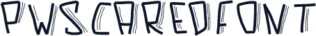PWScaredFont
