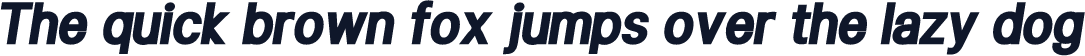 Orion Black Italic